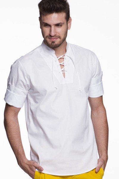 Bata Masculina Branca